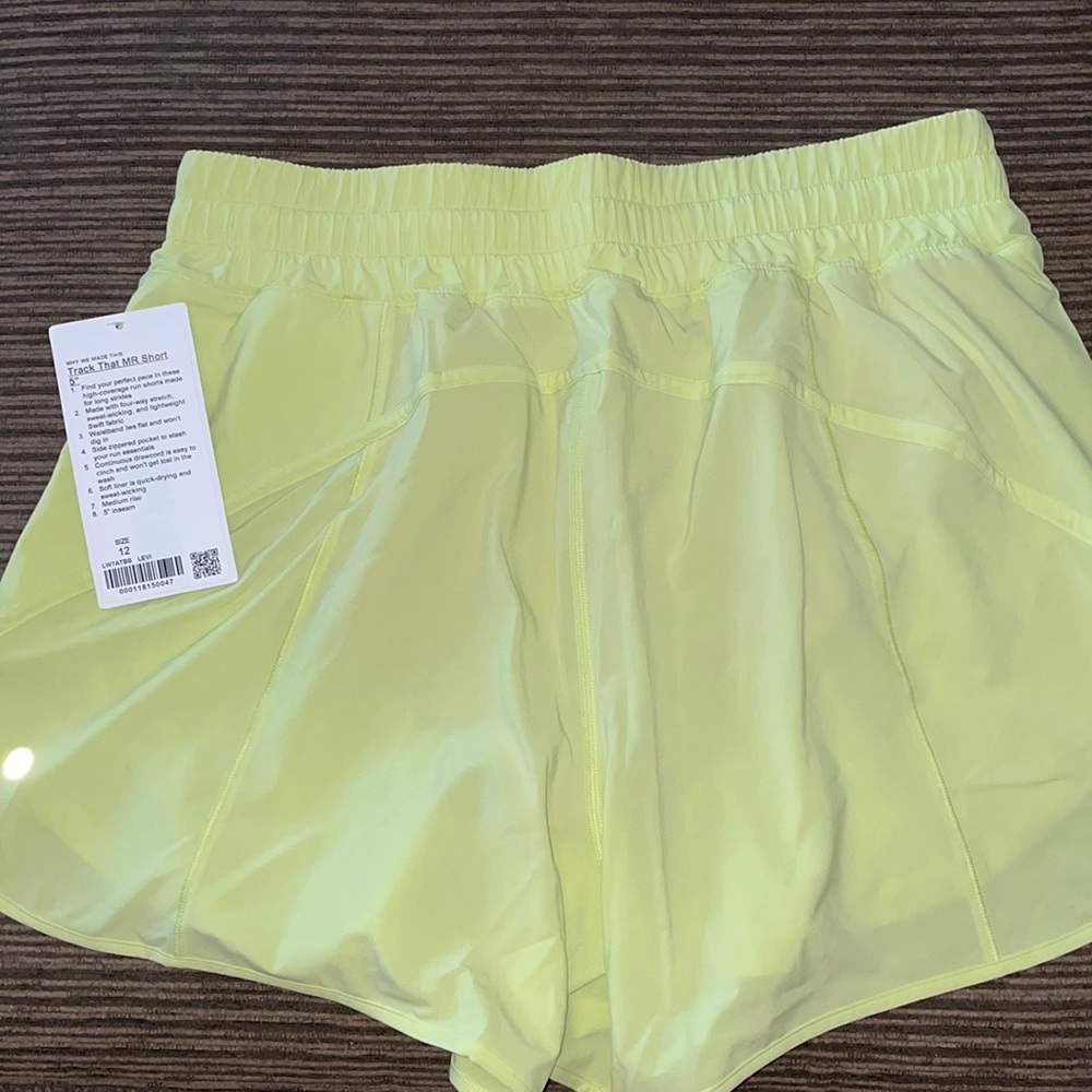 Lulu lemon womens track that 5” short